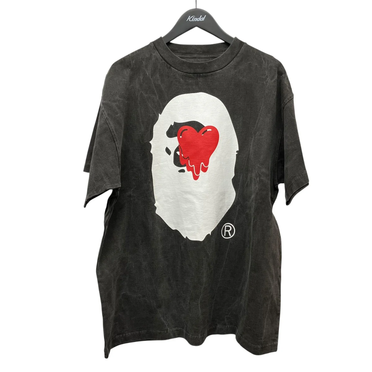 APE HEAD TEEプリントTシャツ