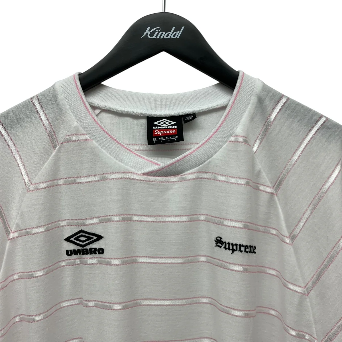 25SSStripe Soccer Jerseyストライプサッカージャージ - Image 3
