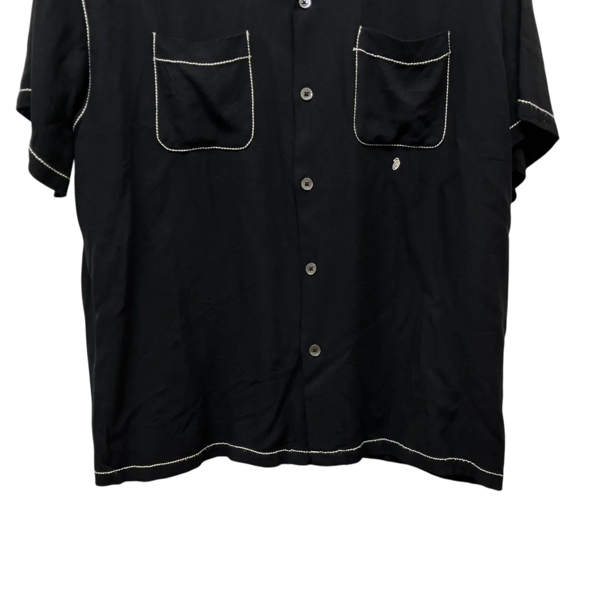 22SSContrast Pick Stitched Shirtコントラストピックステッチシャツ - Image 4