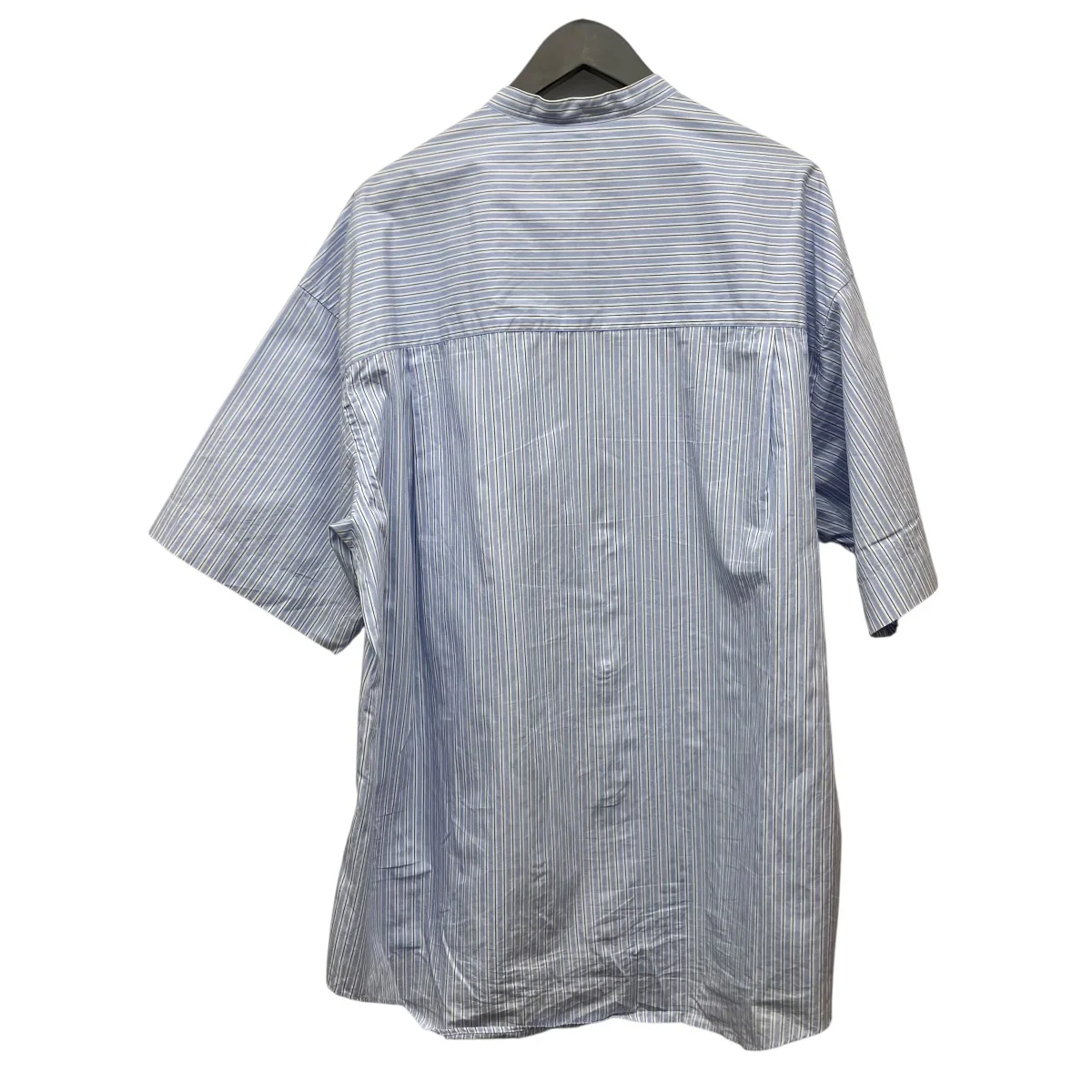 SIDOGRAS S S Oversized Band Collar ShirtバンドカラーストライプシャツGM252-50013 - Image 2