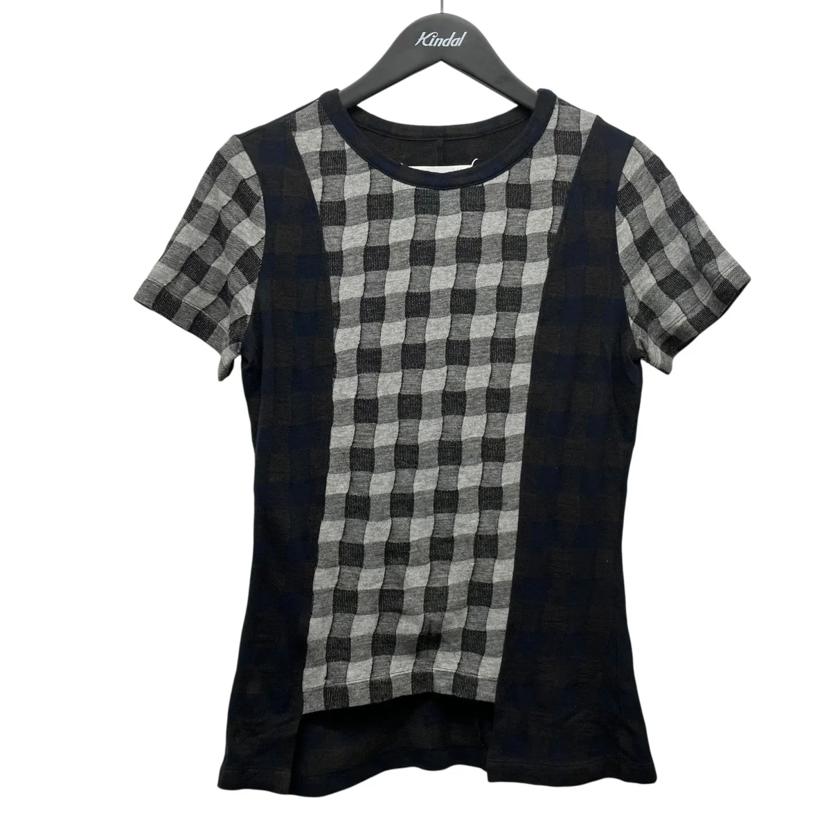 19AWチェック切替TシャツS51GC0446