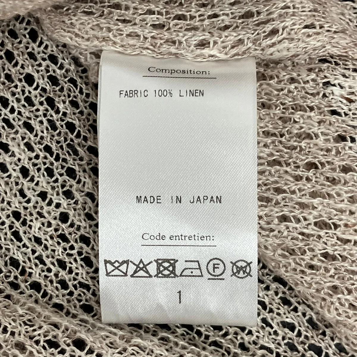 Linen WG Poloニットポロシャツ25―080―HL―8210―10 - Image 6