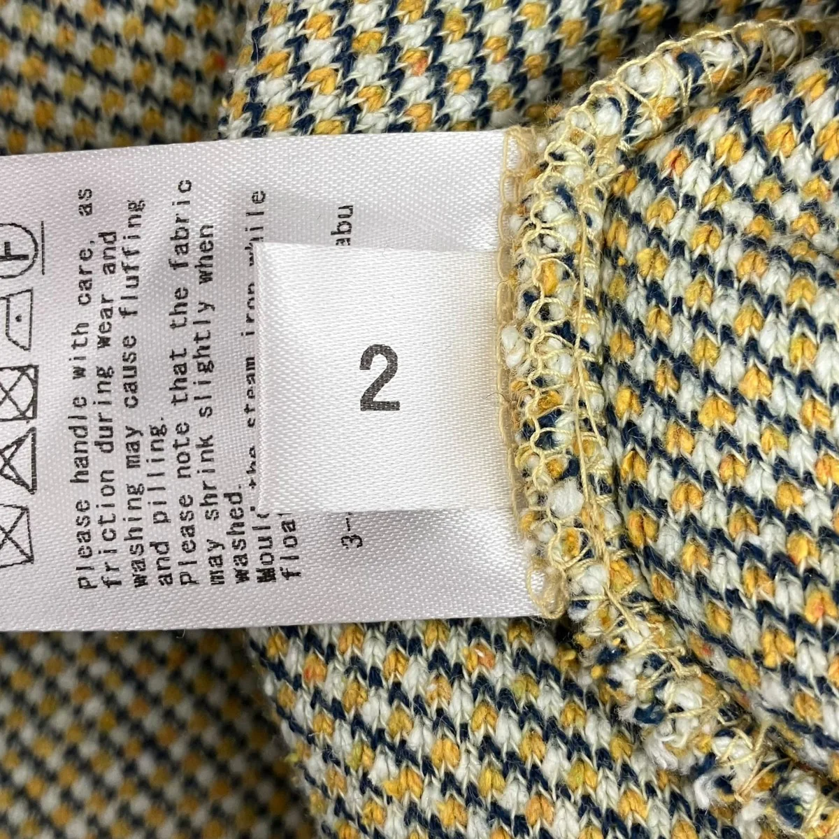 Silk Cotton Jacquard Fleece P Oシルクコットンジャガード裏毛C251U04B01 - Image 6