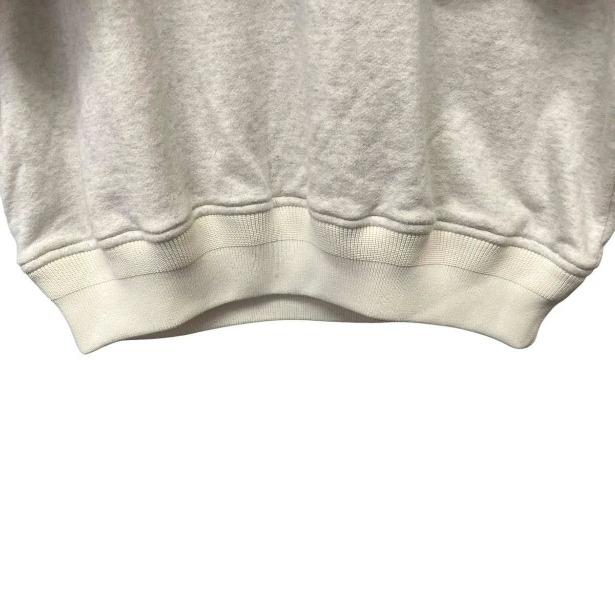 Lace Knit V-Switching Combination Sweat Crew Neck Pulloverクルーネックスウェット11252411326 - Image 4