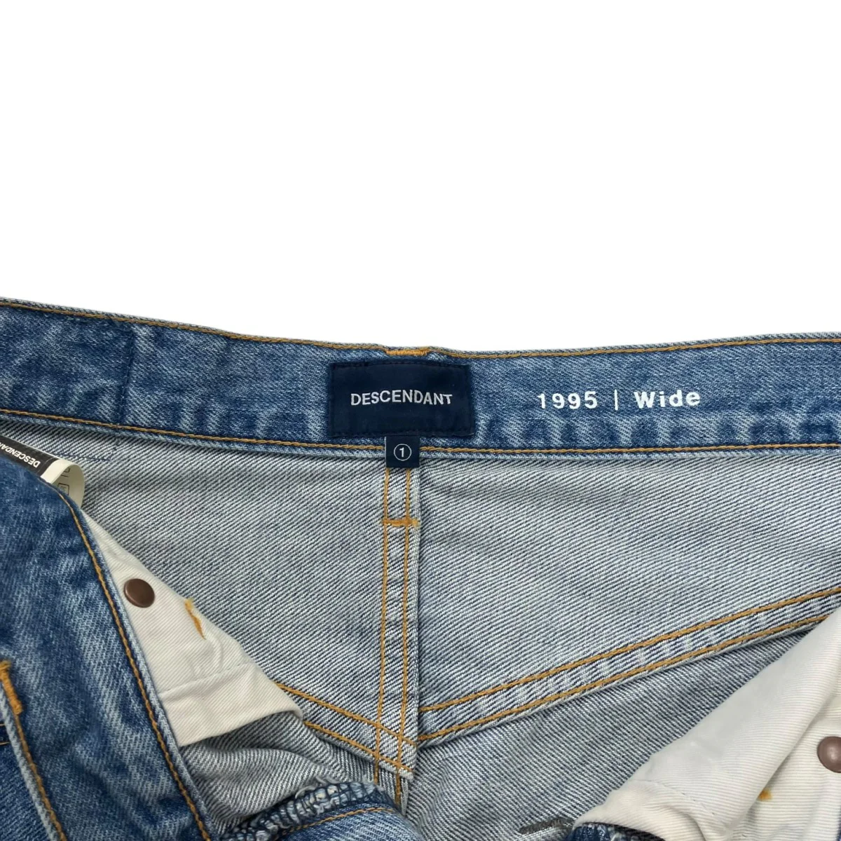 26SS1995 DENIM TROUSERS BAGGY HARD WASHバギーデニムパンツ - Image 3