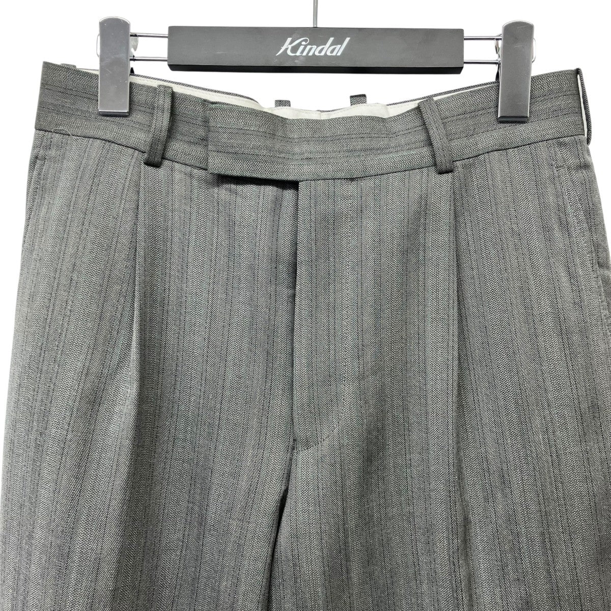 撚杢ヘリンボーン setup trouser 2MT5103-0202A - Image 3