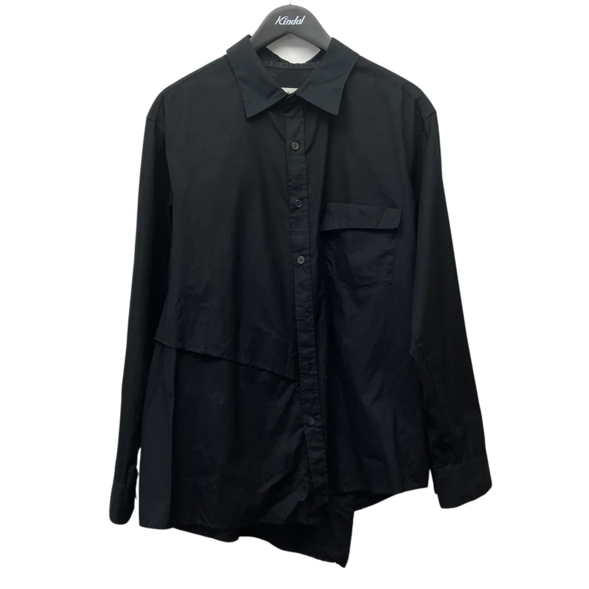 BODY OVERLAP STAND COLLAR SHIRTスタンドカラーシャツSS-B01-001