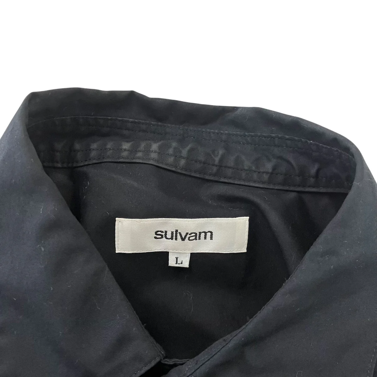 BODY OVERLAP STAND COLLAR SHIRTスタンドカラーシャツSS-B01-001 - Image 8