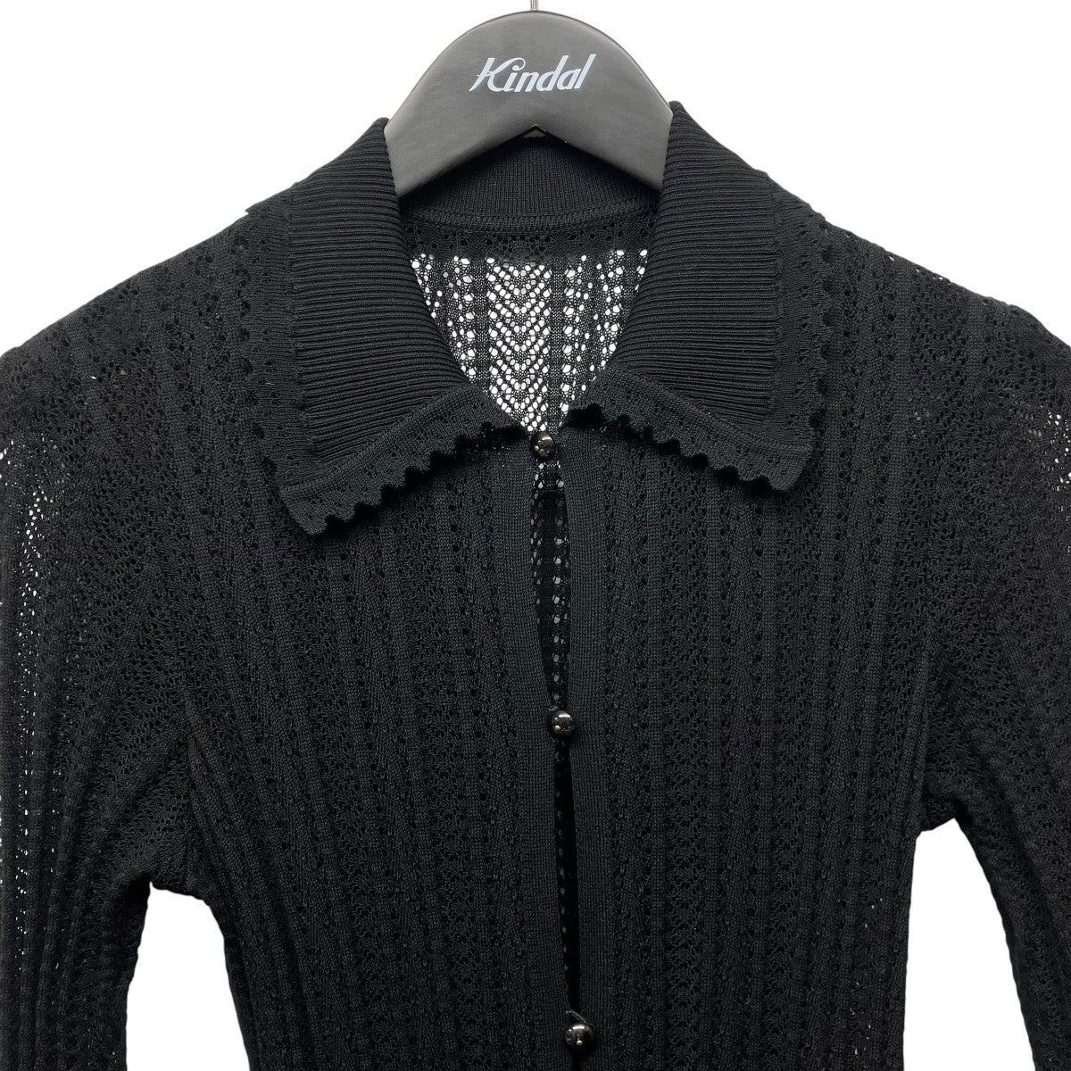 25SSLace Stripe Knitted DressレースストライプニットドレスMM25SS-KN068 - Image 3