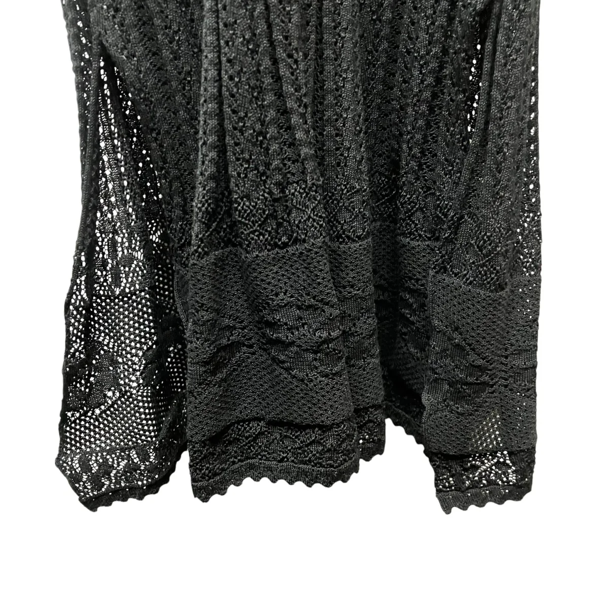 25SSLace Stripe Knitted DressレースストライプニットドレスMM25SS-KN068 - Image 4