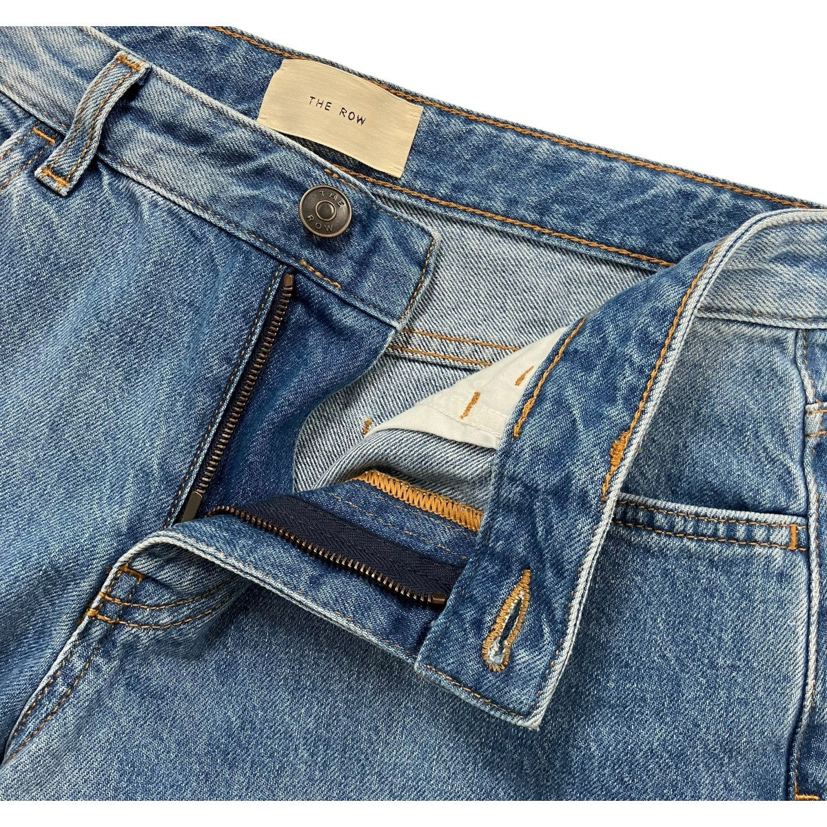 「EGLITTA JEAN」ワイドレッグデニムパンツ - Image 4