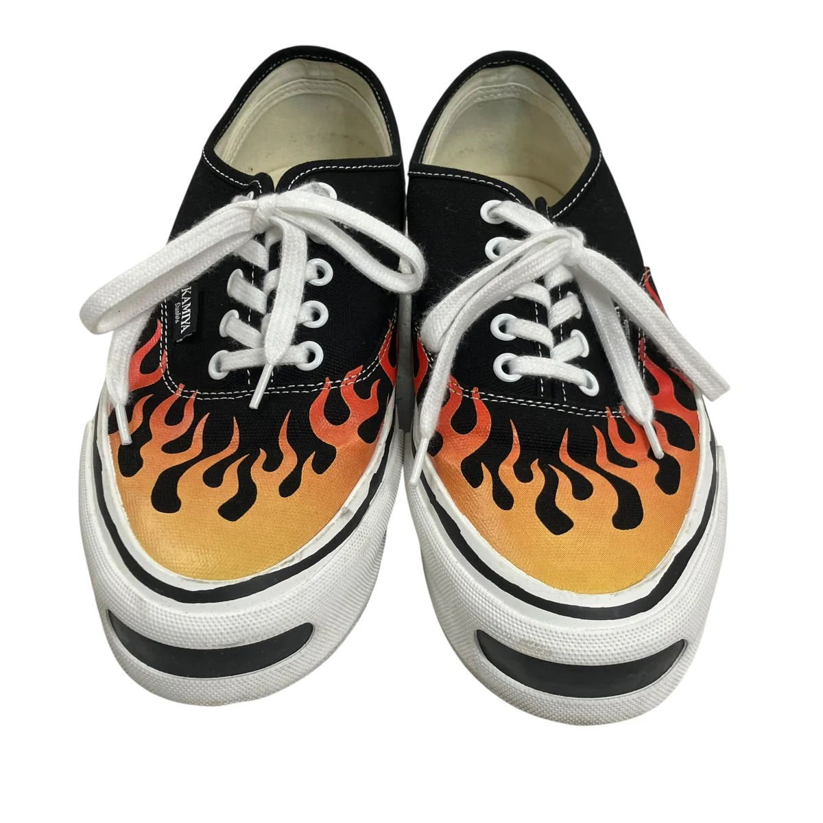 Herc Fire Pattern Vulcanized Sneakerファイアパターンスニーカー - Image 2
