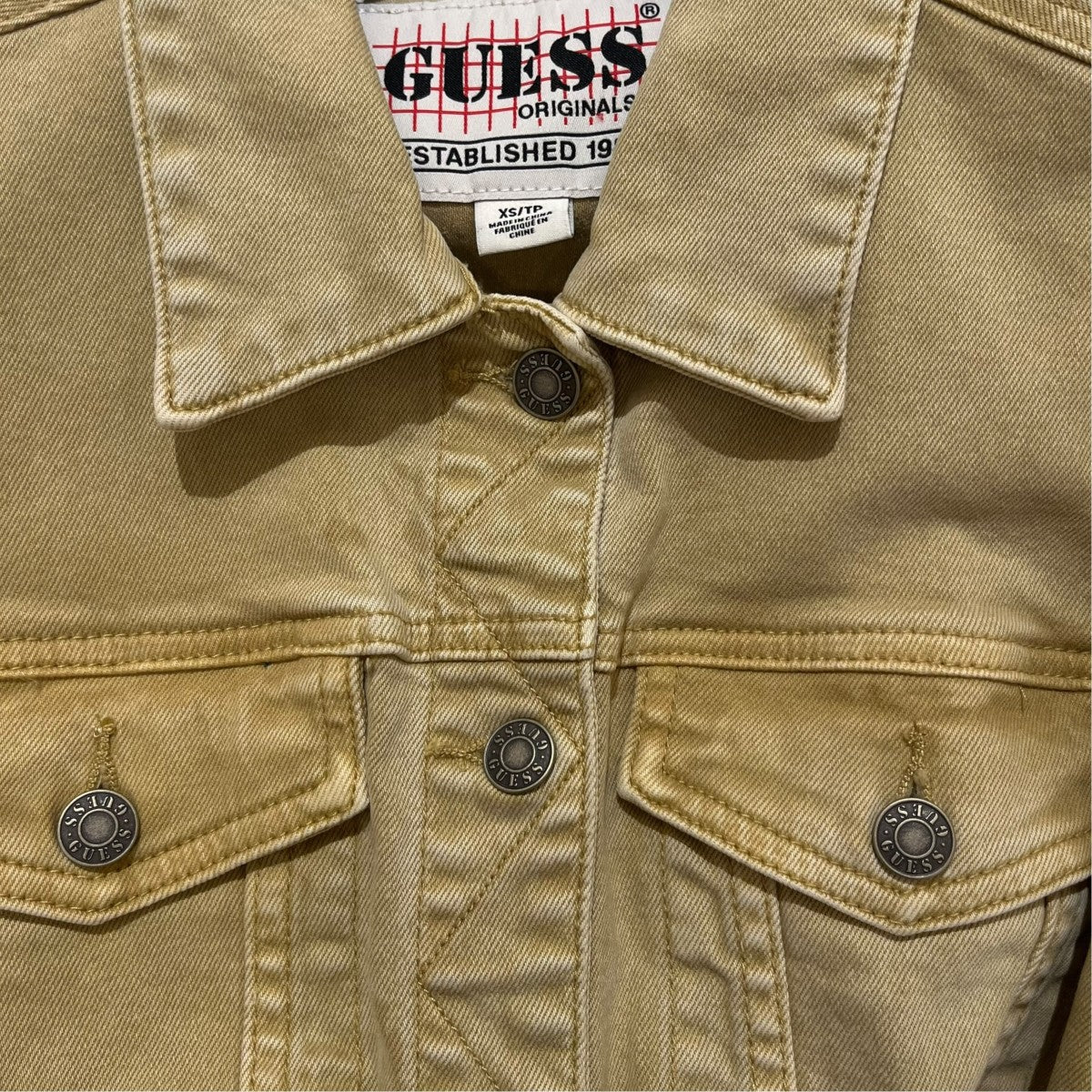 デニムジャケット W1BXN1D4DA1 Landon Relaxed Denim Jacket - Image 3