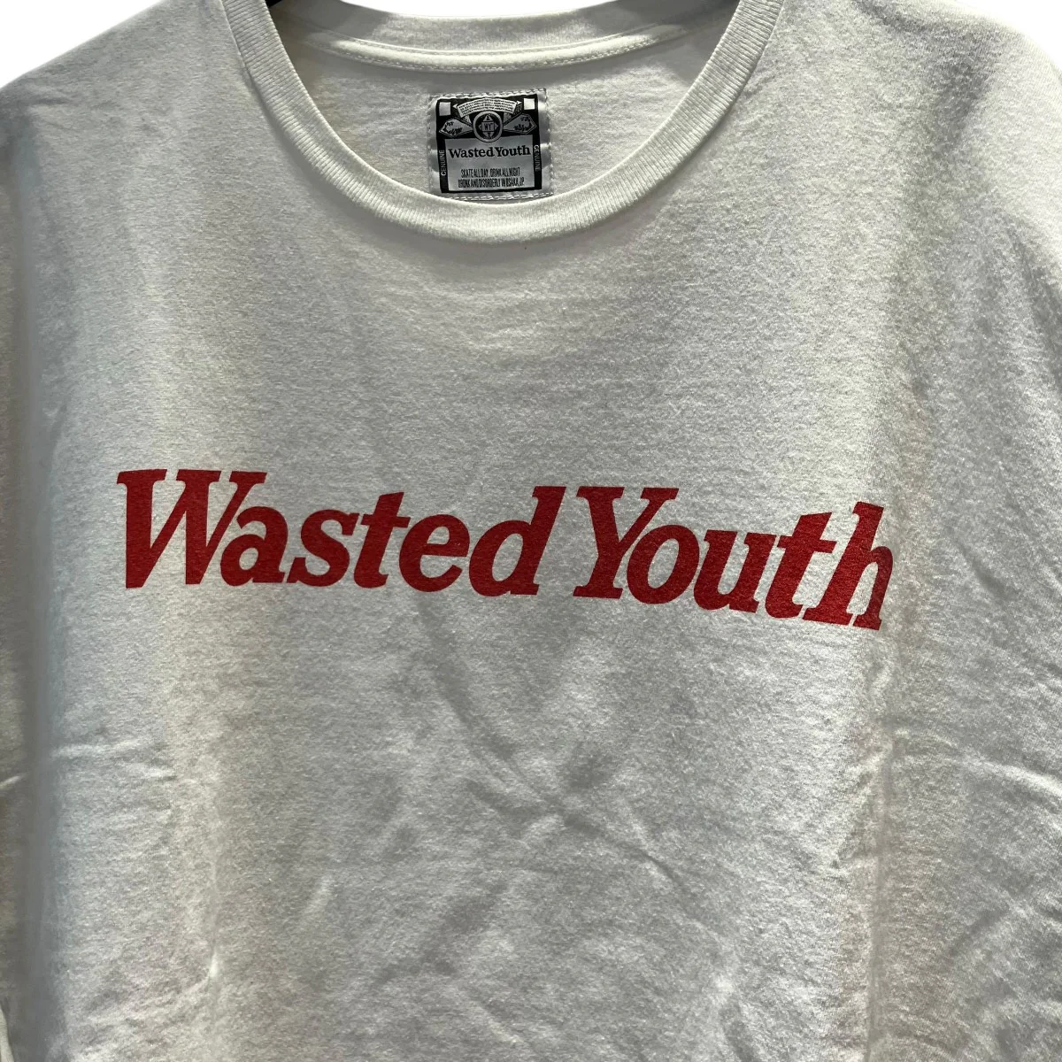 フロントプリント クルーネック 半袖Tシャツ - Image 4