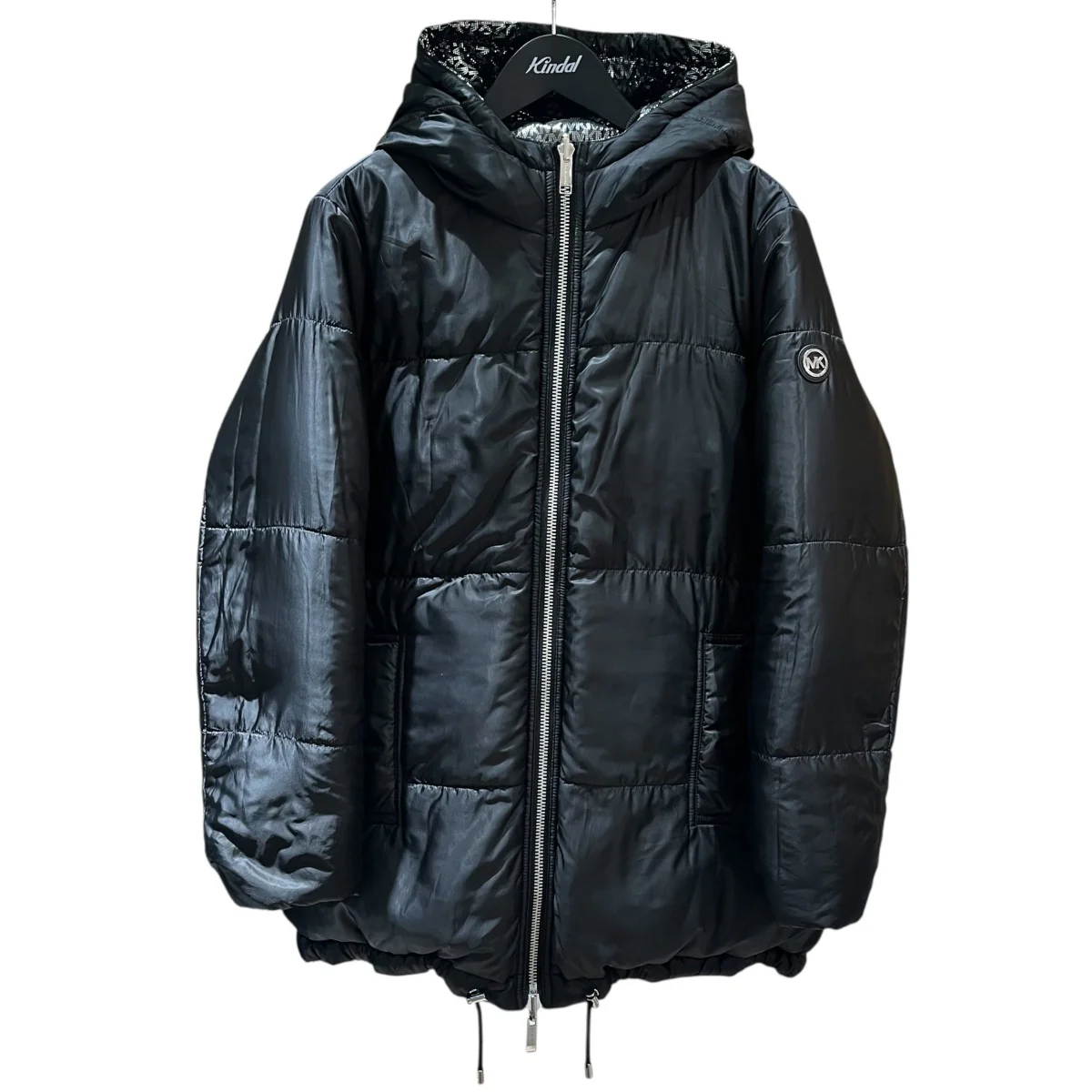 Reversible Metallic Satin Cire Puffer JackeダウンジャケットMH1202A49Y - Image 5
