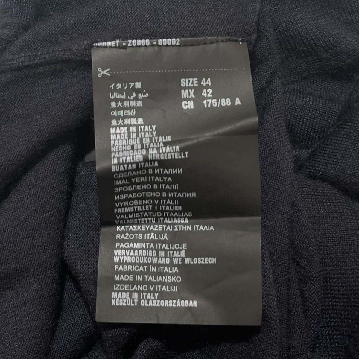 無地タートルネックニットUMR208 - Image 6