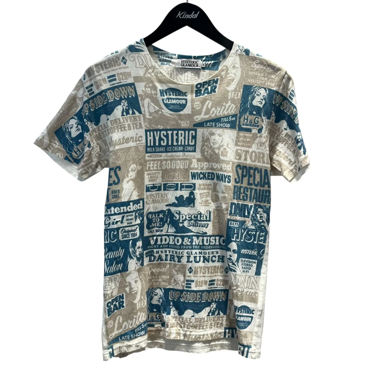 総柄Tシャツ0224CT07