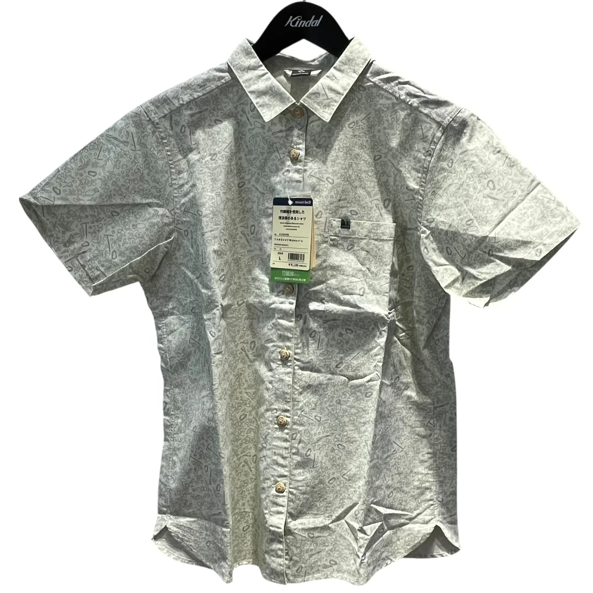 総柄半袖シャツ2104790 TAKEｼｬﾂ