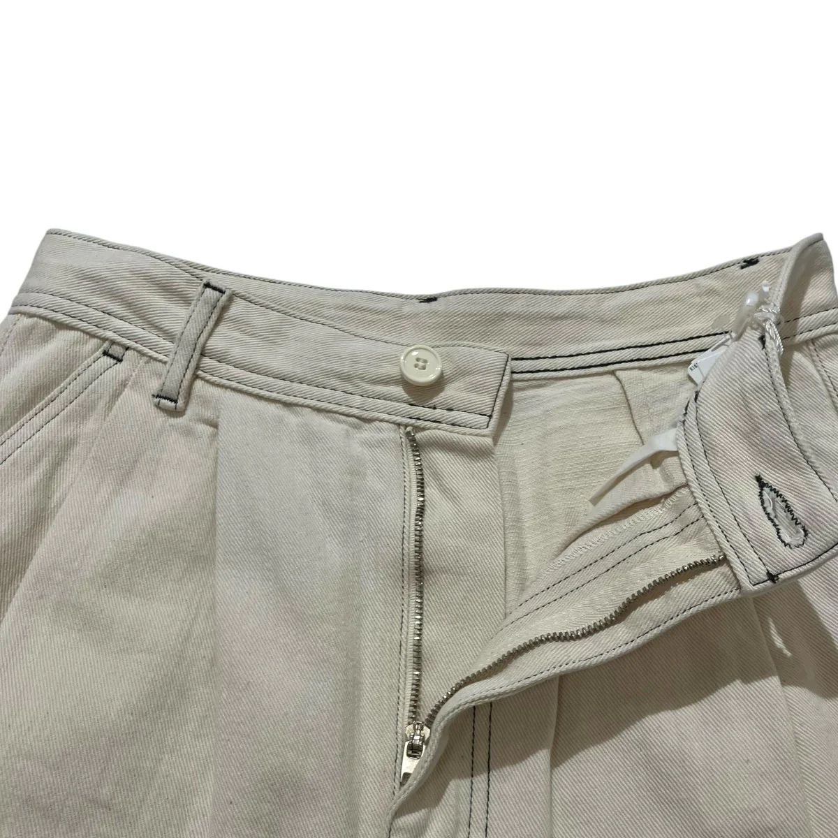 ホツレ加工ワイドデニムパンツS52KA0163 - Image 4
