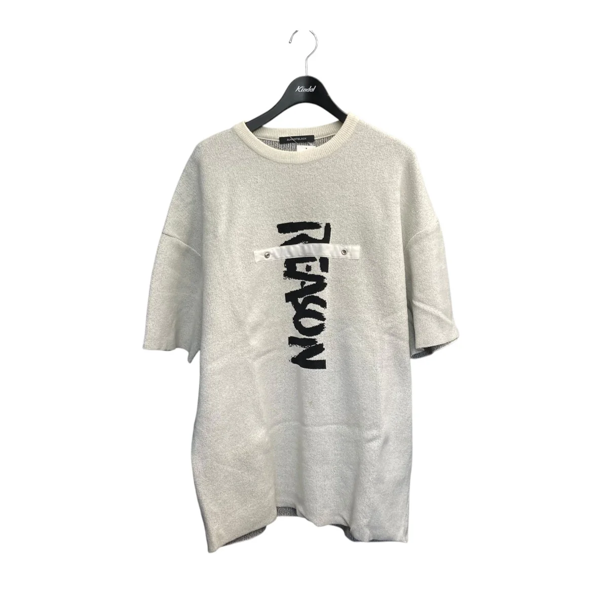 NO REASONクルーネックニットTシャツ17SS-K002