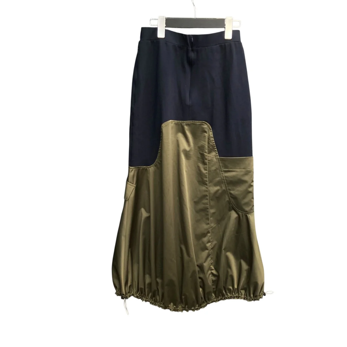 23SSPOCKET DOCKING DRAWSTRING skirtドッキングドローストリングスカート522310803301-01 - Image 2
