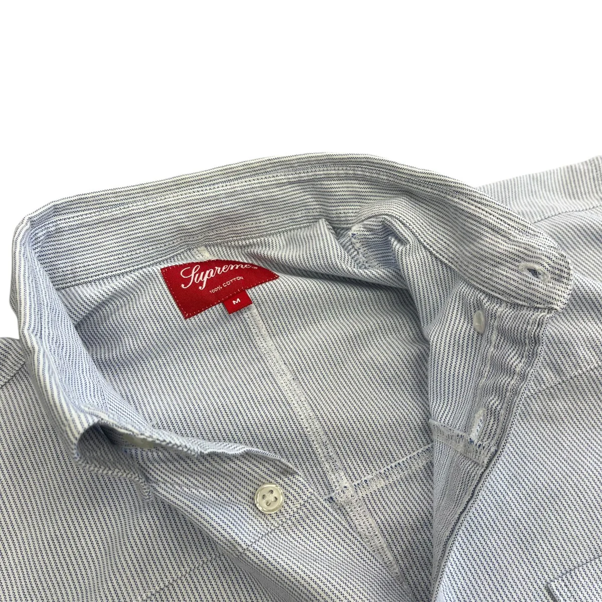 20AWPatchwork Oxford Shirtロングシャツ - Image 7