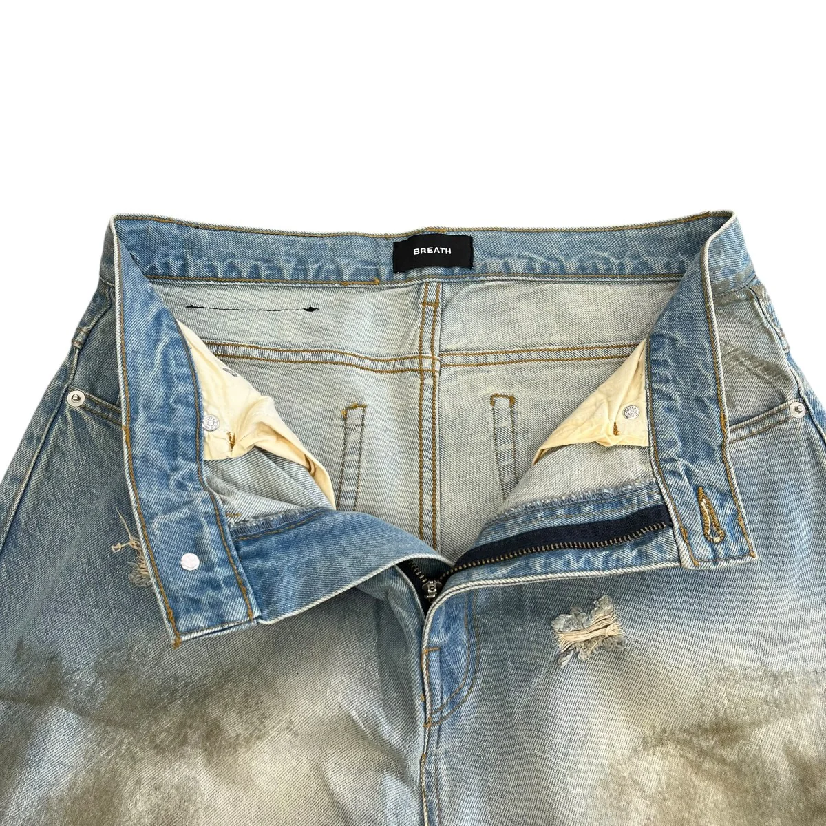 25AWCOATING DAMAGE DENIM PANTSデニムパンツBR25AW P1015 - Image 3