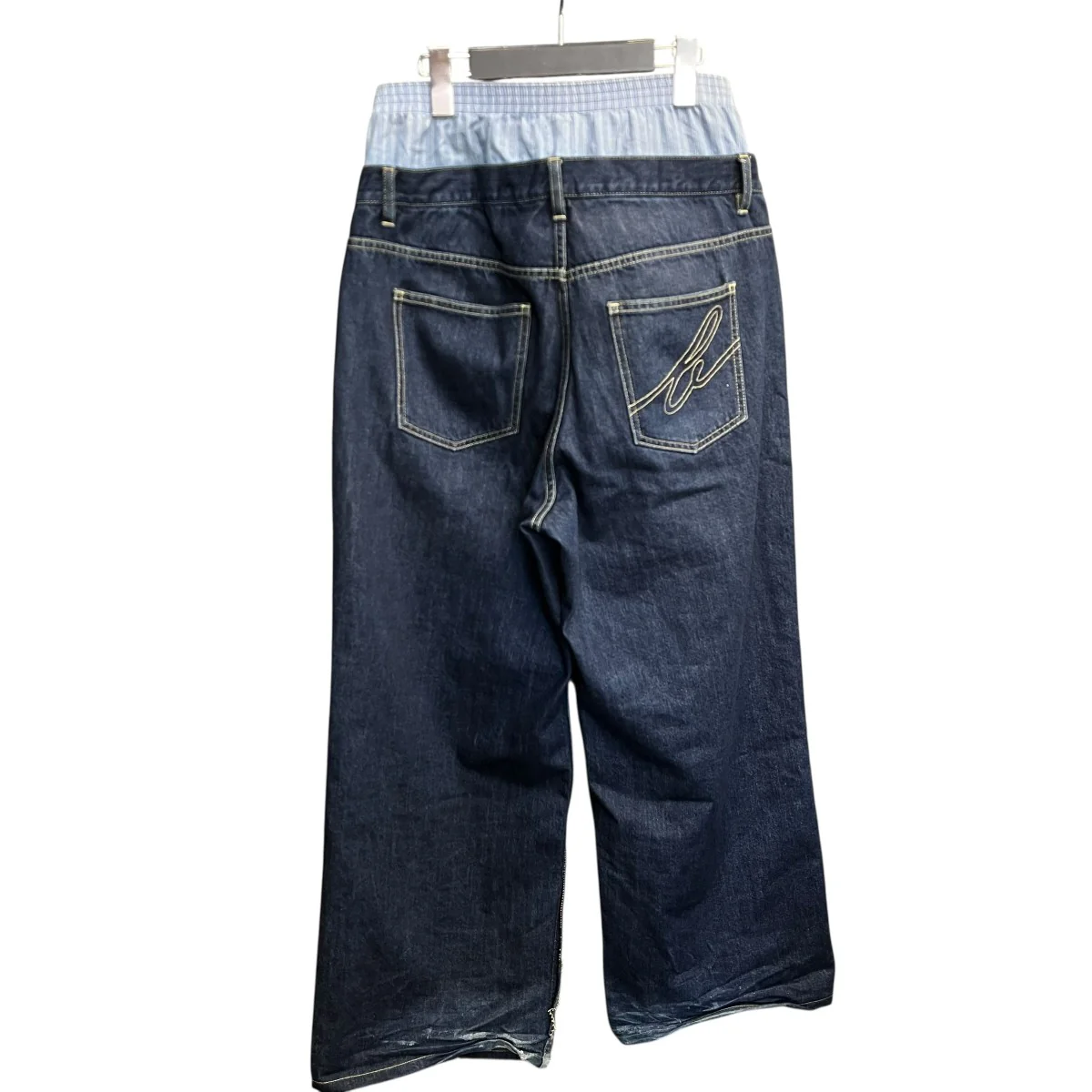 DOUBLE WAIST JEANSデニムパンツ25S3PT04 - Image 2