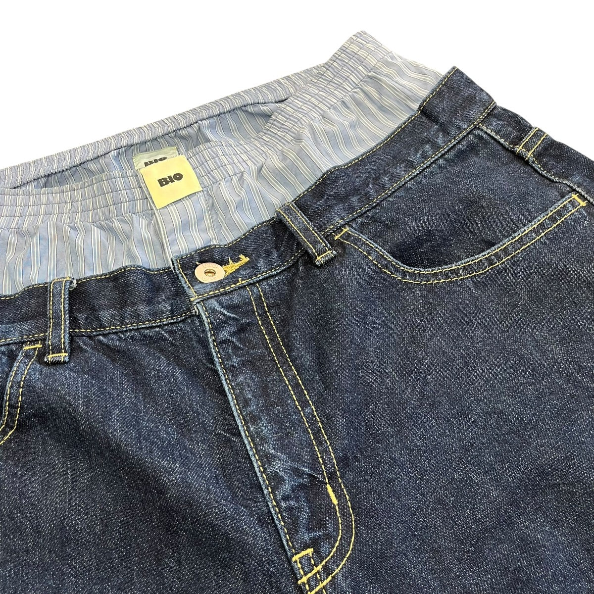 DOUBLE WAIST JEANSデニムパンツ25S3PT04 - Image 3