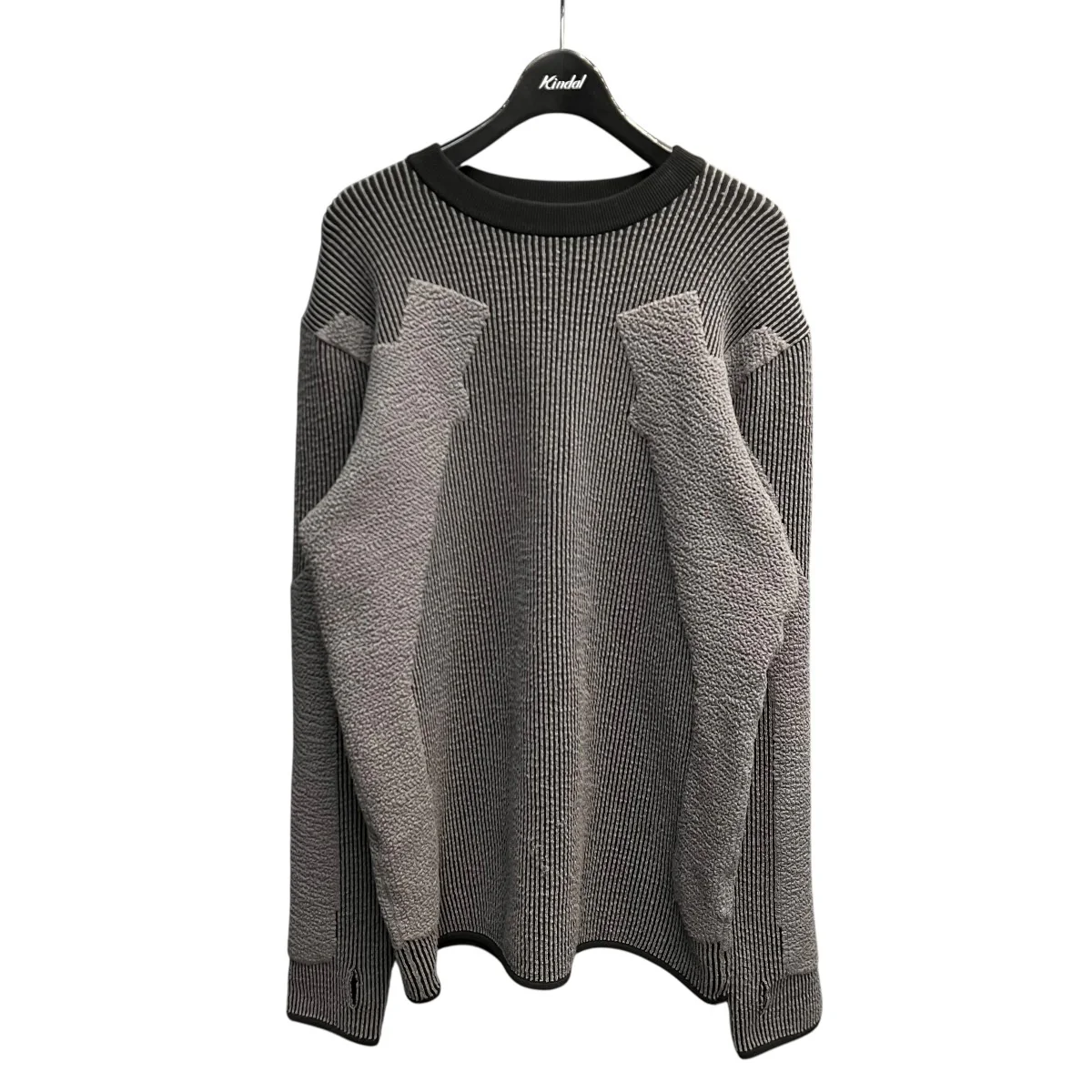 25AWBLOCKX KNIT SWEATERクルーネックニット82253811