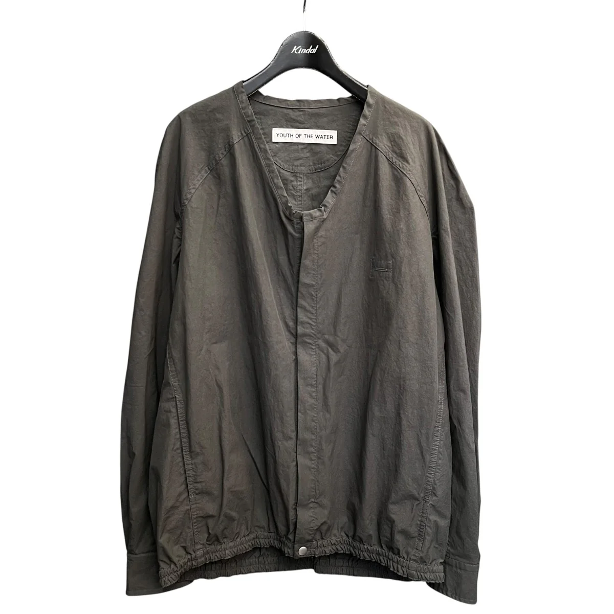 shirt blousonノーカラージャケット251 04002