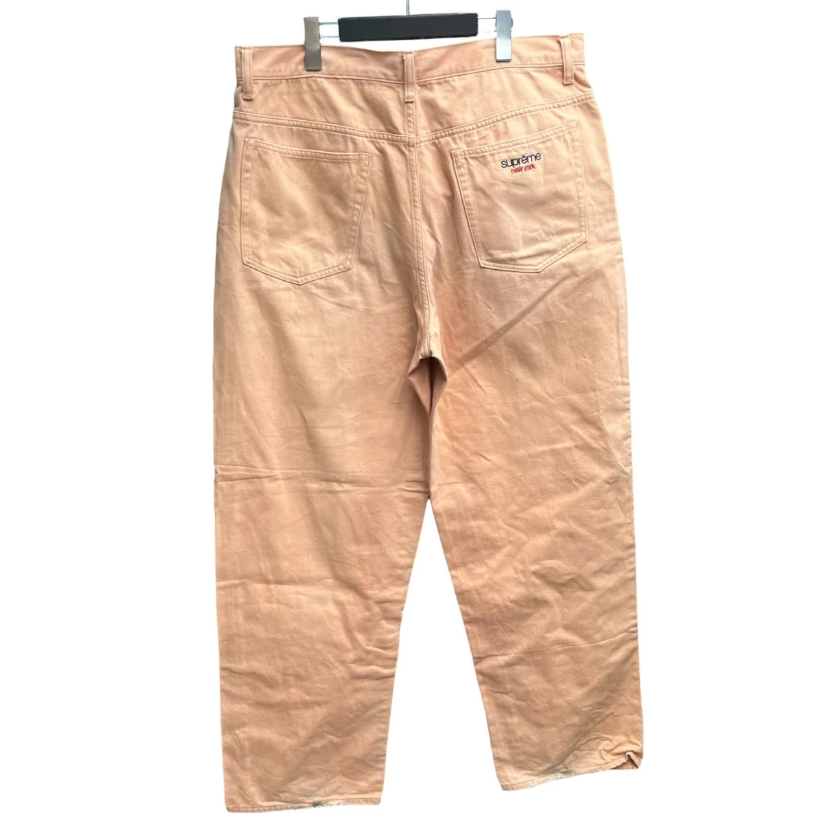 BAGGY JEAN DUSTY PEACHデニムパンツ - Image 2