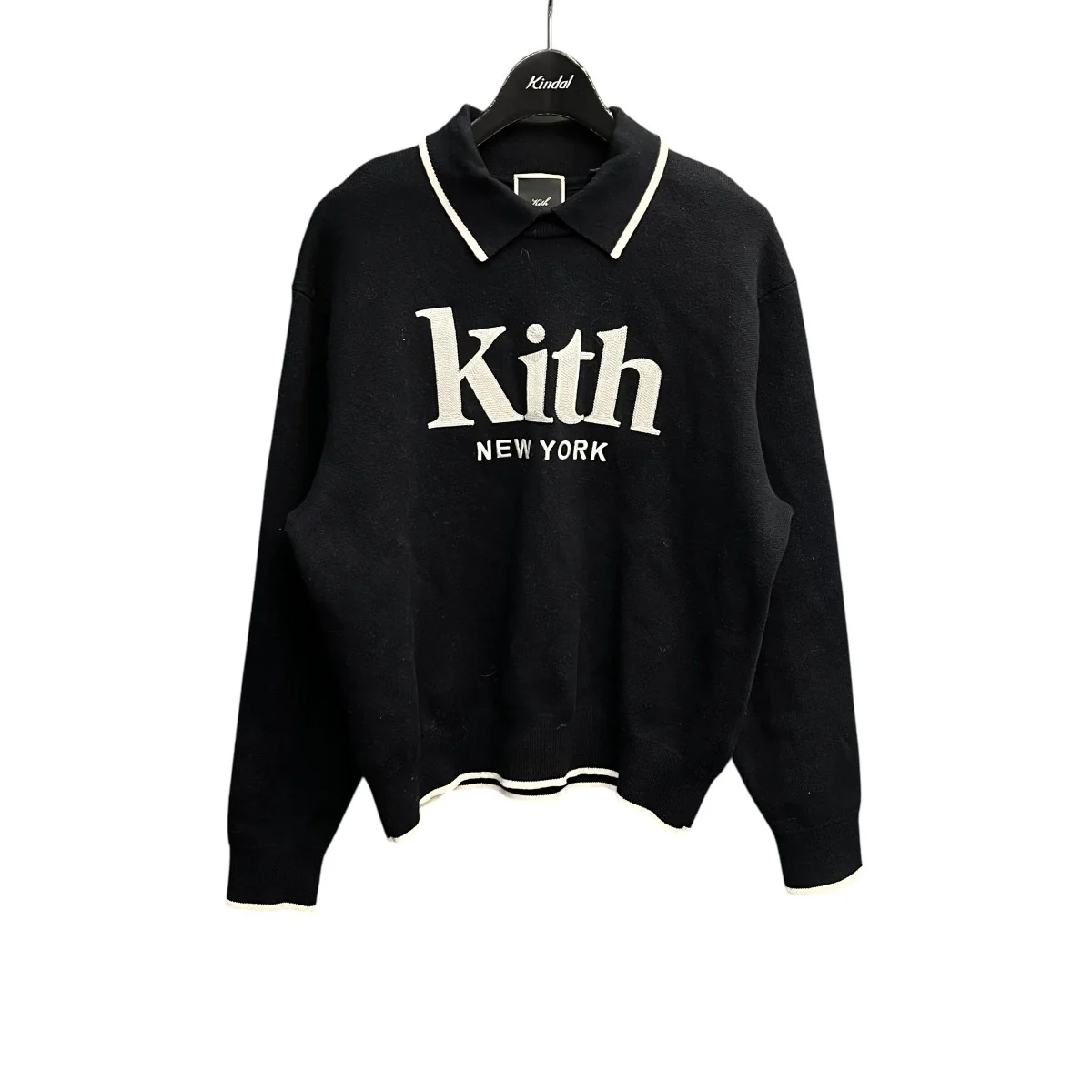 Ashwin Polo Sweaterニットポロシャツ25-080-061-0007-3-0