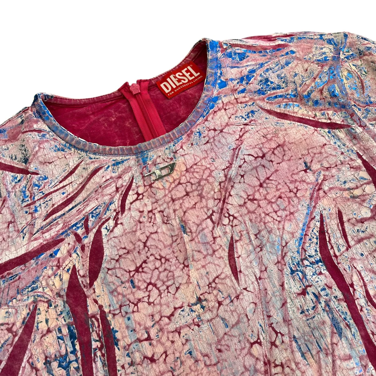 T-HOPE Abstract printed Distressed Top長袖Tシャツ0NLAE - Image 3