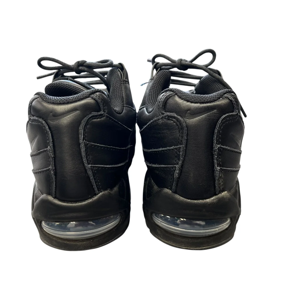 AIR MAX 95 BIG BUBBLE LEATHER TRIPLE BLACKスニーカーIM0696-001 - Image 5
