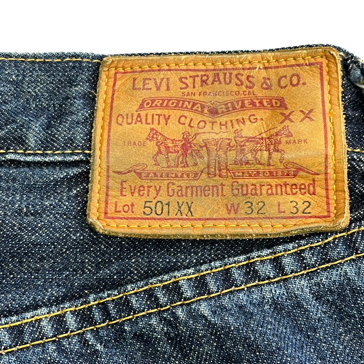501XX 1947年モデル BITTER ENDデニムパンツ47501 0196 - Image 7