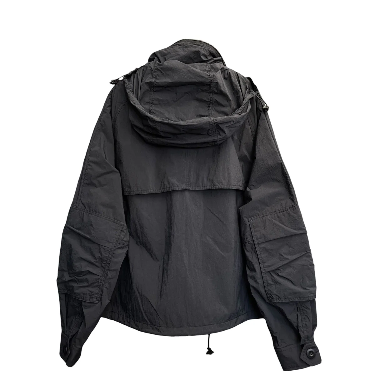 24SSMILITARY SHIRT JACKETフーデッドナイロンジャケットWM-B007 - Image 2