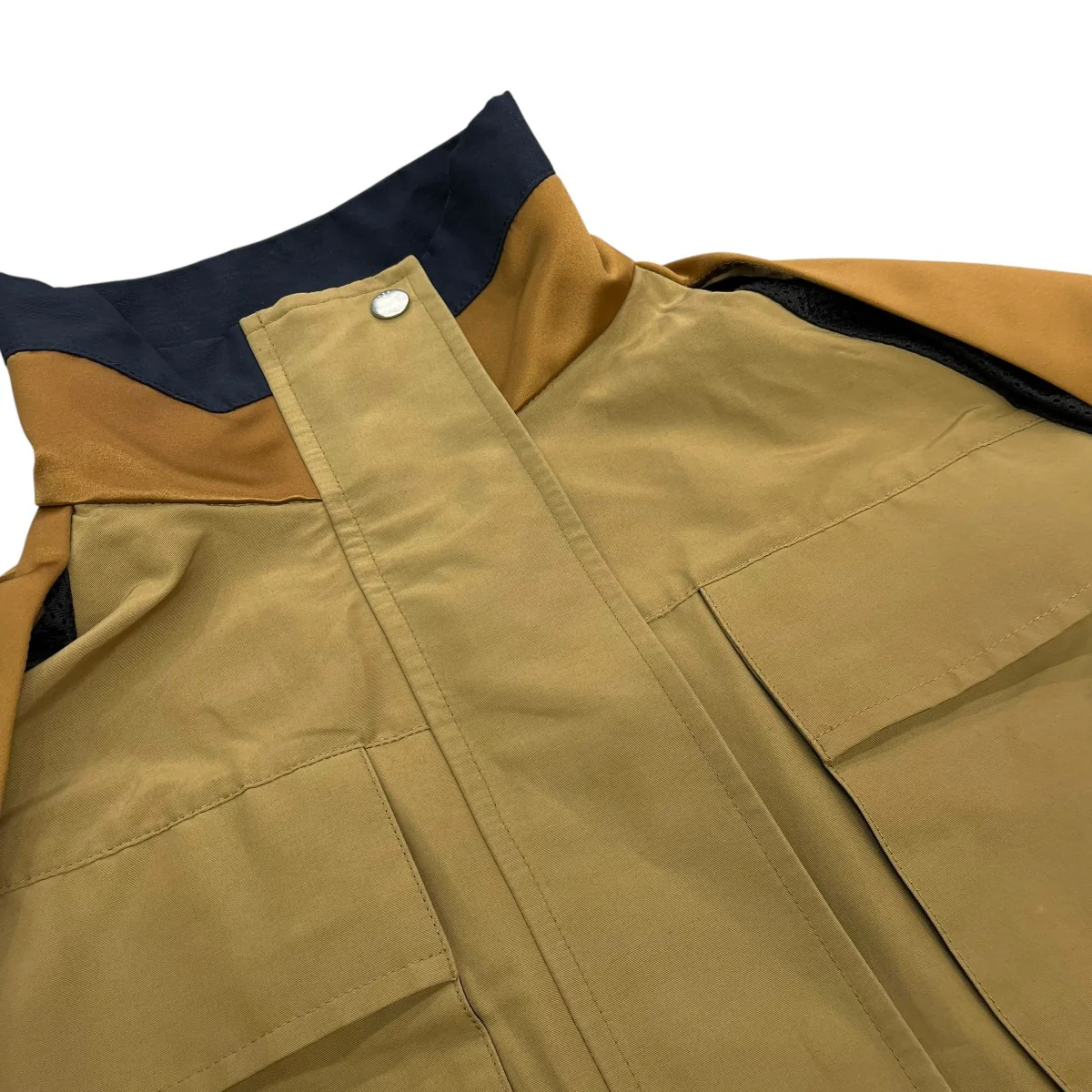 Grosgrain Mix Jacketハイネックジップブルゾン22 05913 - Image 3