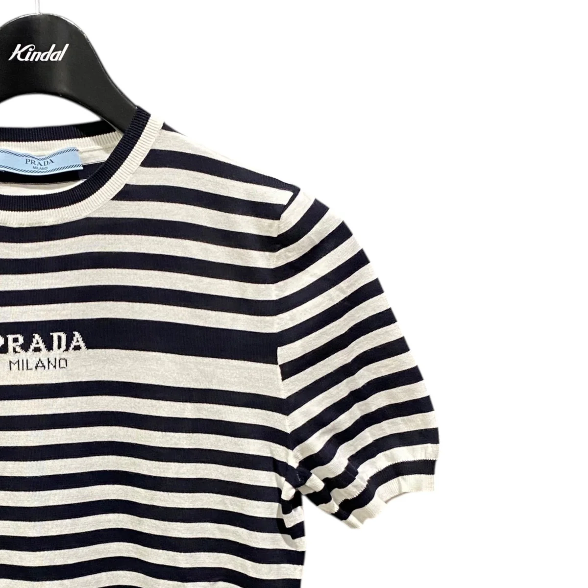 23年ボーダーロゴTシャツP24V1D - Image 3
