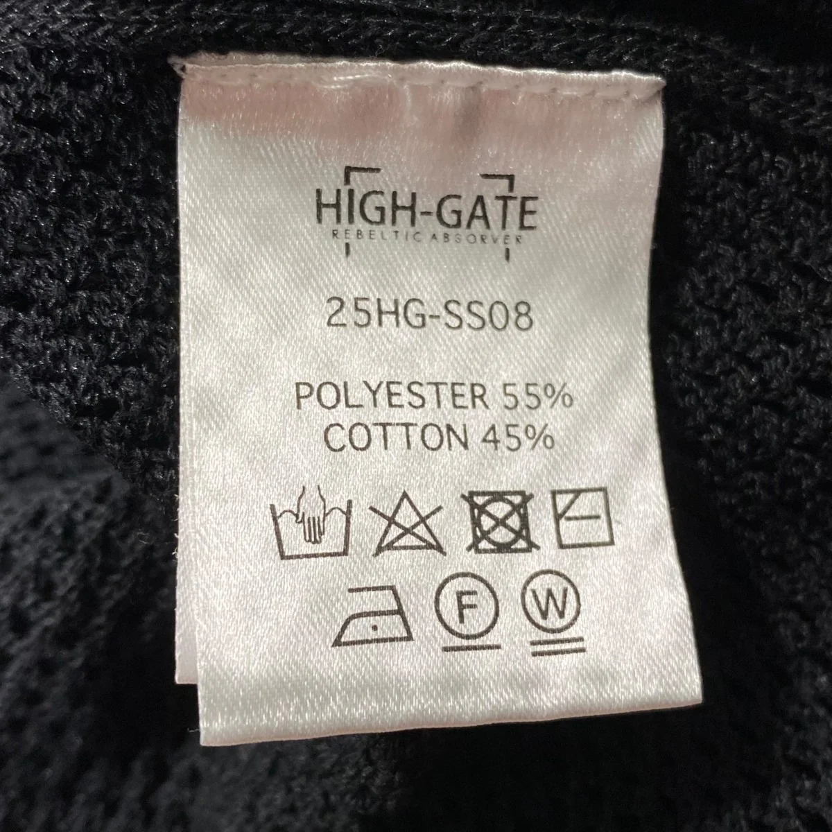 25HG-SS08 SNAKE MESH KNIT BLOUSON - Image 6