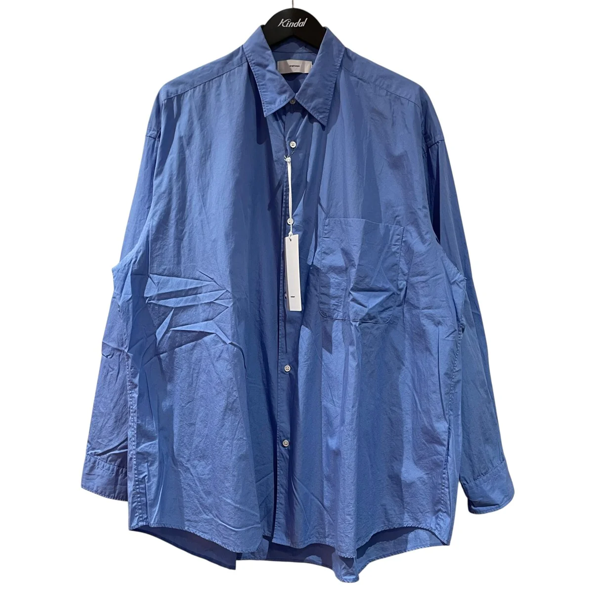 23SSBroad L／S Oversized Regular Collar Shirt長袖シャツGM231 50080C