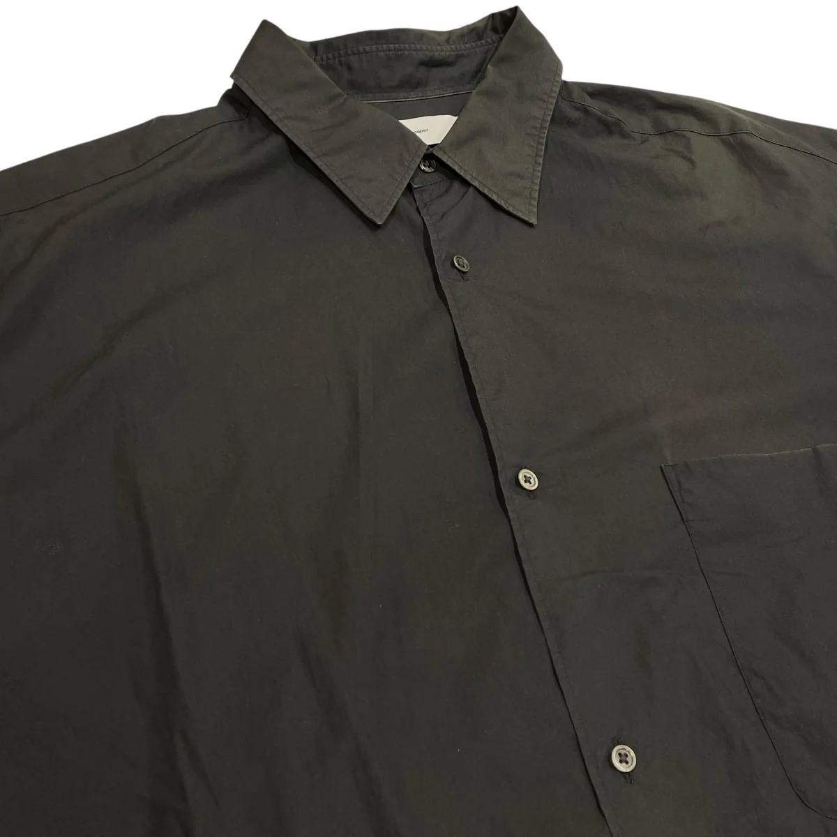 22AWBroad L S Oversized Regular Collar Shirt長袖シャツGM223 50061B - Image 3