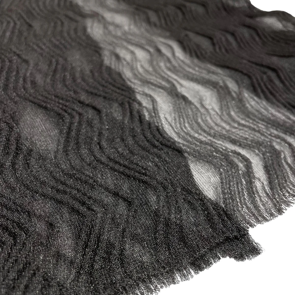 Wave Pattern Knit Topsノースリーブカットソー27S81006 - Image 4