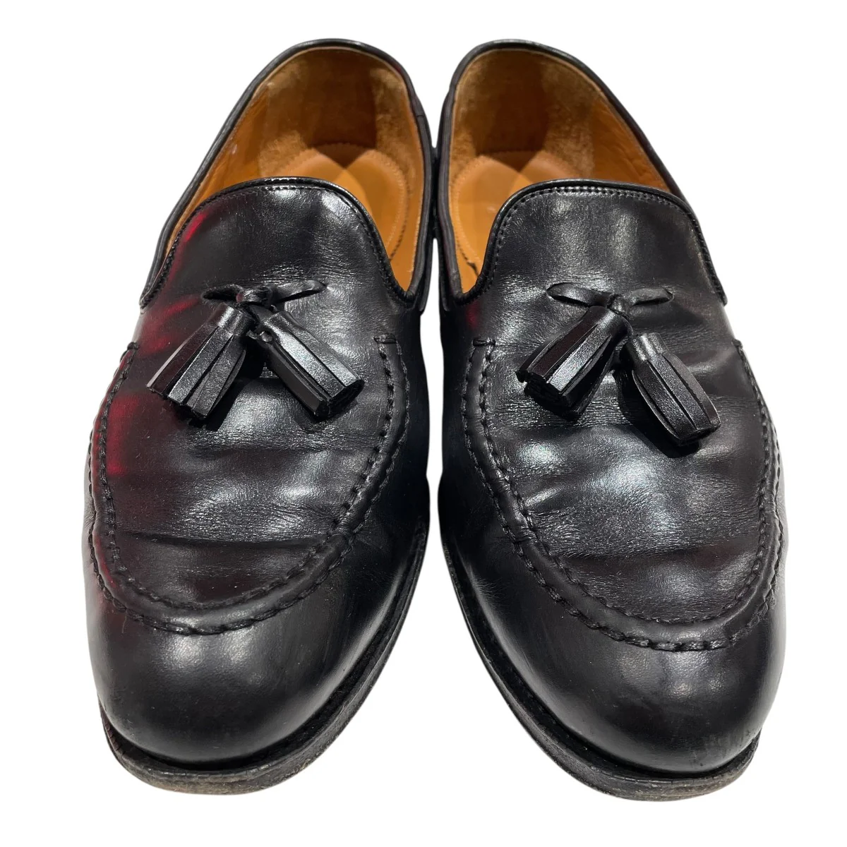 98690 BLACK CALFローファー98690 1428 - Image 2