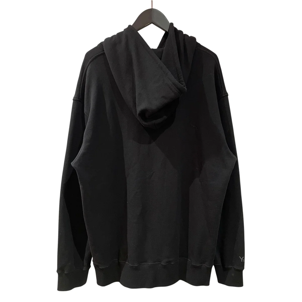 FLEECE HOODIE WITH LOGO PRINTジップパーカーMO-T43-077 - Image 2