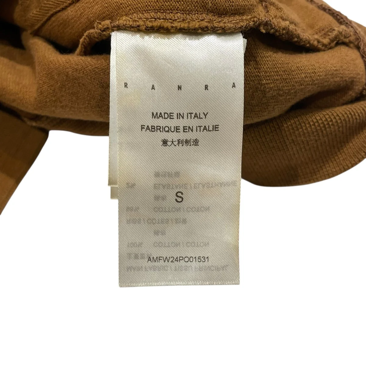 Monks Robe polo top長袖シャツAMFW24PO01531 - Image 6