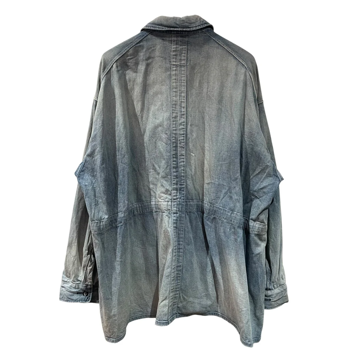 AGING DENIM SHIRT JACKET4ポケットデニムジャケットANC SH42 A - Image 2