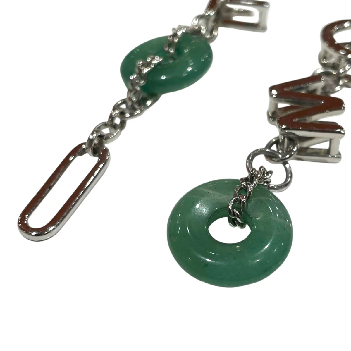 FCW JADE STONE EARRINGチェーンピアスFS13ACC1103 - Image 2