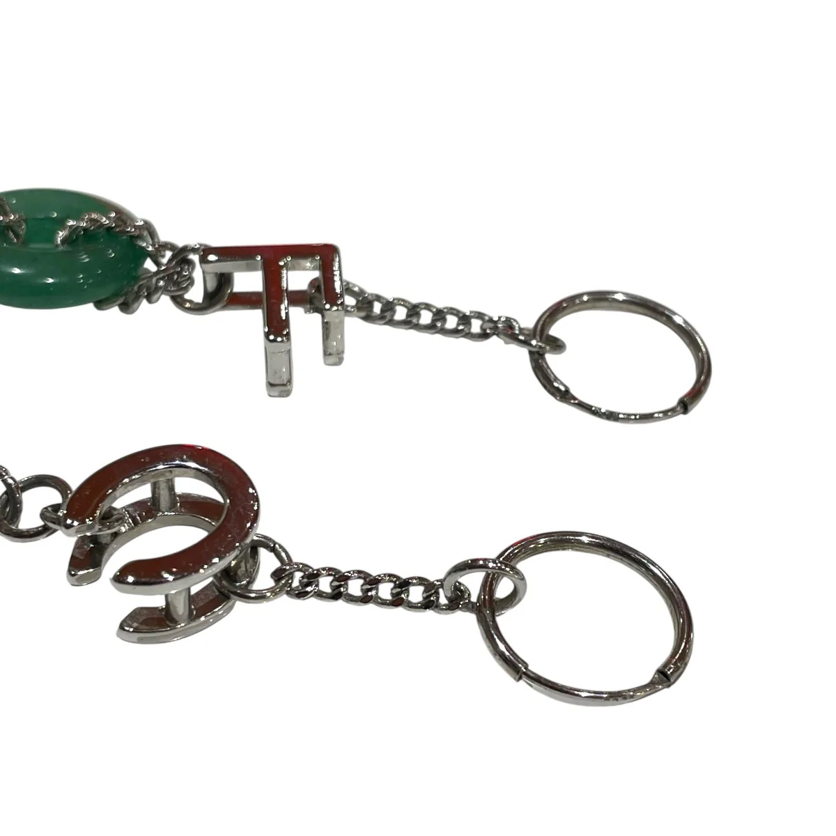FCW JADE STONE EARRINGチェーンピアスFS13ACC1103 - Image 3