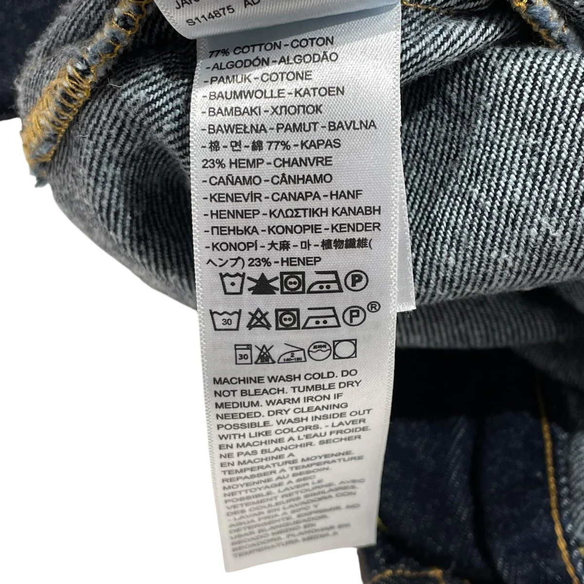 デニムジャケットPC9-A9519-0000 - Image 6